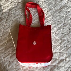 lululemon athletica Bold Reusable Red Tote